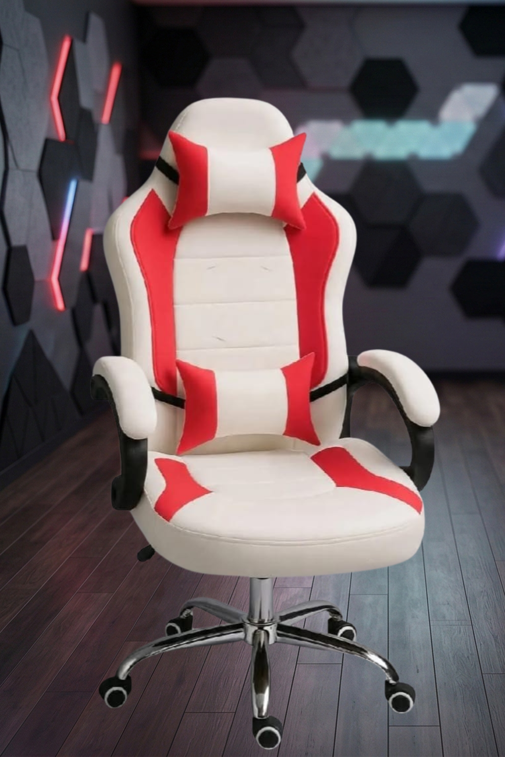 Gaming Chair white and red